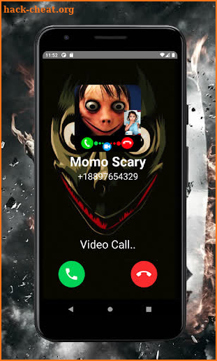 Momo Scary Prank Video Call screenshot