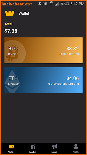 Monarch Wallet screenshot