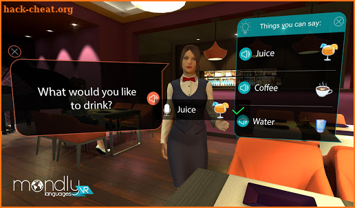 Mondly: Learn Languages in VR screenshot