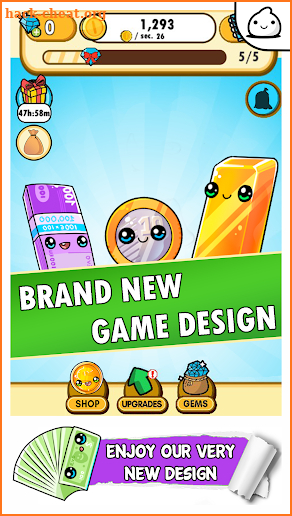 Money Evolution - Idle Cute Clicker Game Kawaii screenshot