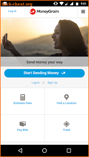 Money Gram International screenshot