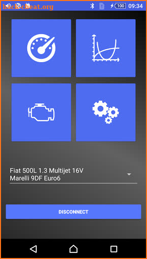 Monitor for Fiat & Alfa Romeo Diesel OBD ECU Scan screenshot