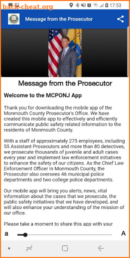 Monmouth County Prosecutor's screenshot