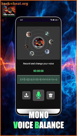 Mono -voice balance screenshot