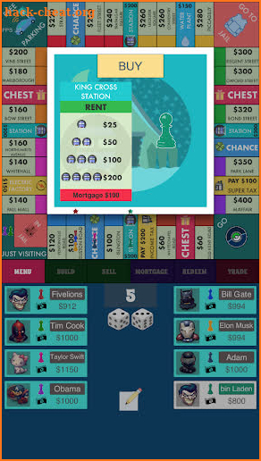 MonoBoard Dice screenshot