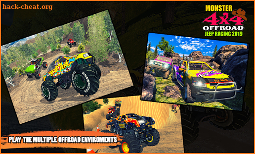 Monster 4x4 Offroad Jeep Racing 2019 screenshot