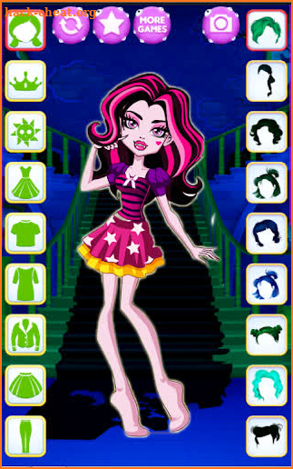 Monster After Girls Fashion :  Ever Doll Dress up screenshot