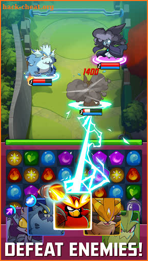 Monster Blast: Puzzle RPG screenshot