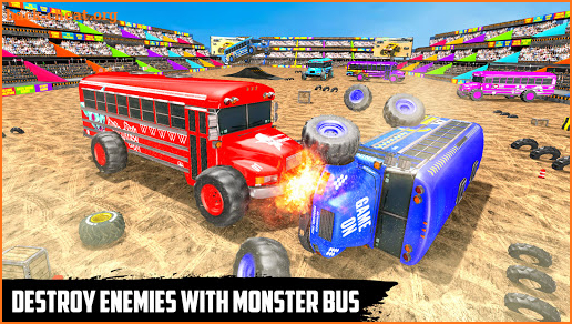 Monster Bus Demolition Derby: Bus Destruction 2021 screenshot