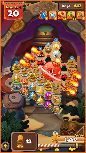 Monster Busters: Hexa Blast screenshot