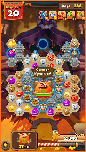 Monster Busters: Hexa Blast screenshot