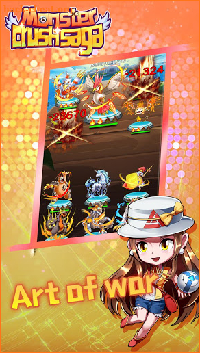 Monster Crush Saga screenshot