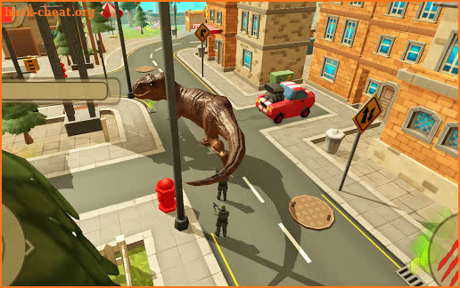 Monster Dinosaur City Attack screenshot