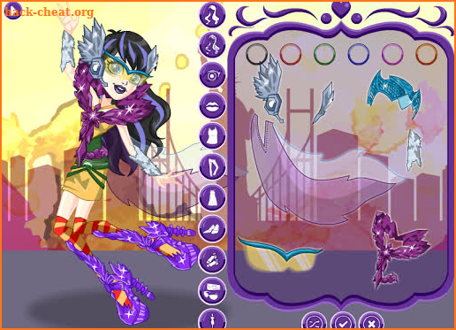 Monster Dolls Dress Up Game screenshot