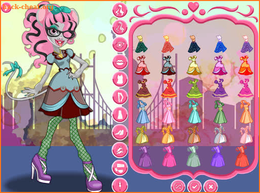 Monster Dolls Halloween Girls Dress Up Club screenshot