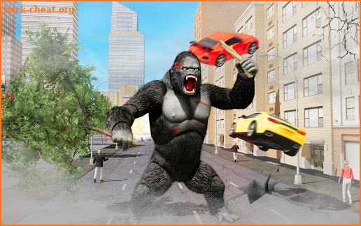 Monster Gorilla : Bigfoot City Smash Game screenshot