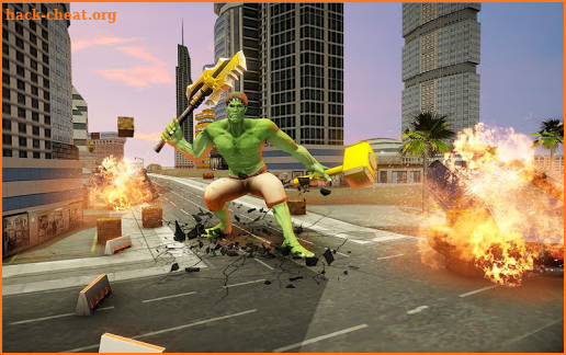 Monster Hero City Rampage screenshot