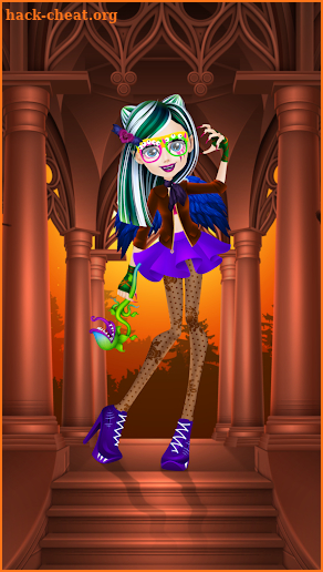 Monster Holiday Makeover Dress Up screenshot