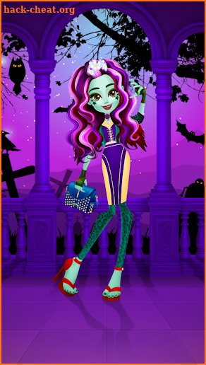 Monster Holiday Makeover Dress Up screenshot