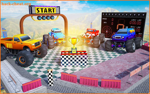 Monster Ramp Racing screenshot