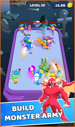 Monster Rampage: Merge Rainbow screenshot