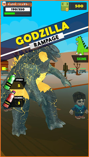 Monster Rampage : Smash City Attack screenshot