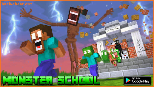 Monster School Mod for Minecraft PE screenshot