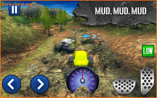 🚜🏁Monster Truck 4x4 Rally Racing: Dirt Offroad screenshot