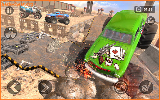 Monster Truck Drive Challenge : 3D Car Games screenshot