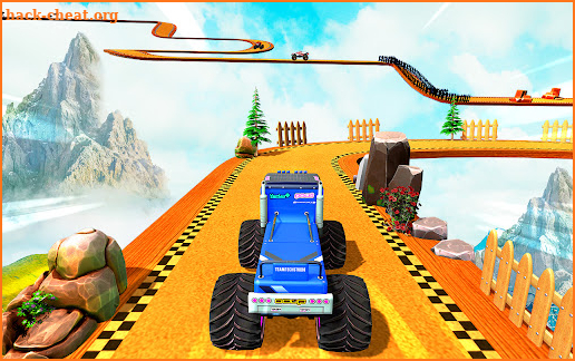 Monster Truck Hill Stunt Games screenshot