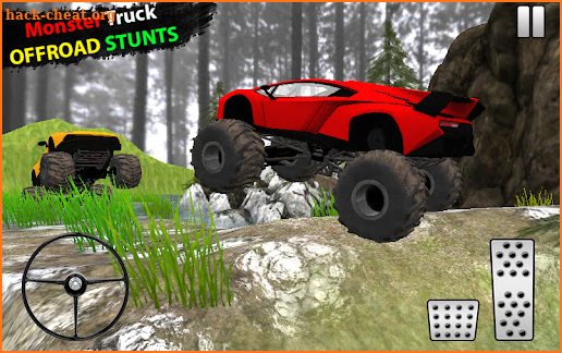 Monster truck offroad game screenshot