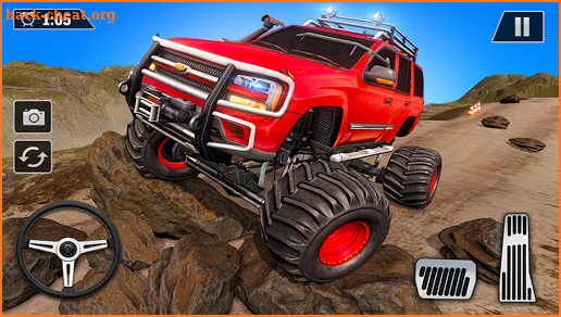 Monster Truck Offroad Stunts Racer screenshot