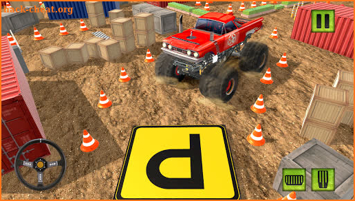 Monster Truck Parking Crash Simulator screenshot