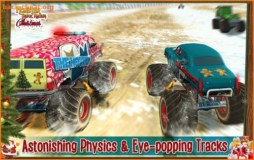 Monster Truck Racing Christmas screenshot