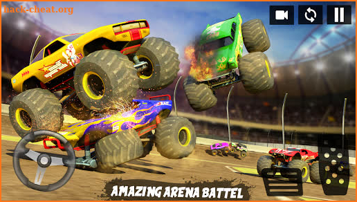 Monster Truck Racing: Demolition Derby Games 2021 screenshot