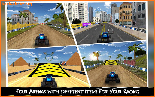 Monster Truck Racing Xtreme: Destruction & Stunt screenshot