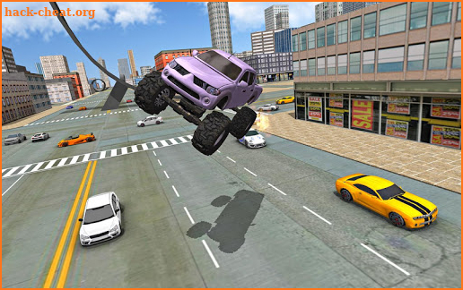 Monster Truck Stunts Driving Simulator screenshot