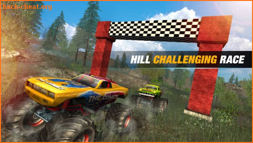 Monster Truck：Offroad Uphill screenshot