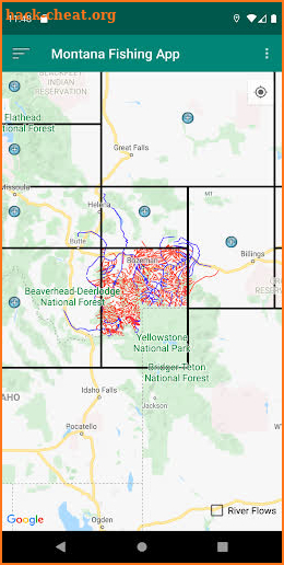 Montana Fishing App screenshot