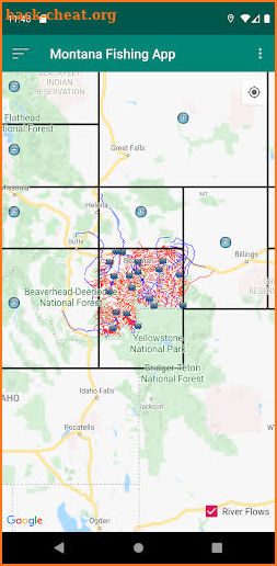 Montana Fishing App screenshot