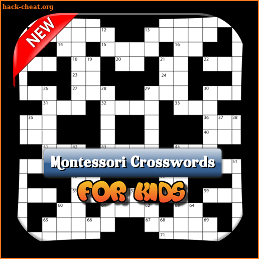 Montessori Crosswords - Fun Game for Kids screenshot