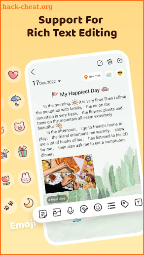 Mood Diary - Diary With Lock screenshot