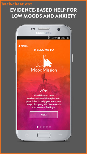 MoodMission - Cope with Stress, Moods & Anxiety screenshot