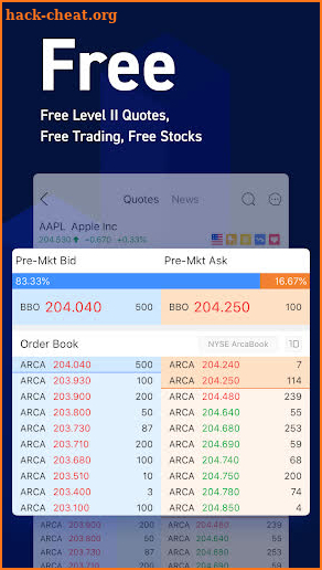 moomoo: Trade stock, option, ETF & ADR screenshot