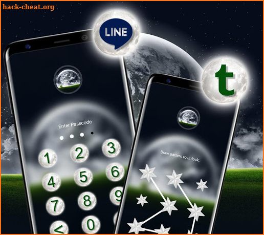 Moon Night Launcher Theme screenshot