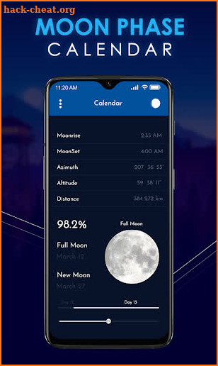 Moon Phase Calendar - Moon Phases screenshot