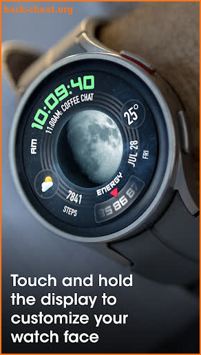 Moon Phase Space PRADO DESIGN screenshot