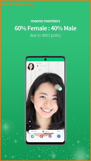 Moono - Real time video chat! screenshot