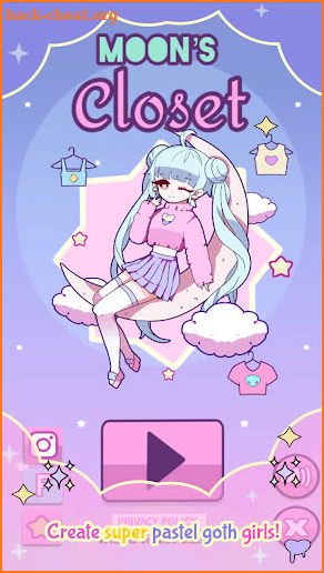 Moon'sCloset: Pastel goth dress up screenshot