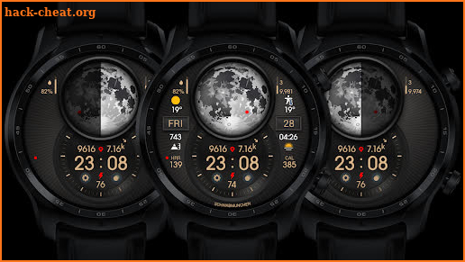 MOONTRACKER Watch Face screenshot